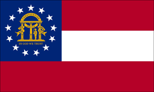 Georgia State Flag, Current